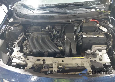 2012 Nissan Versa 1.6 Sv из США, поврежденный, VIN 3N1CN7AP1CL825896